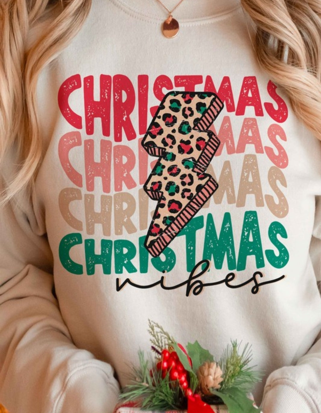 Christmas Vibes Sweater